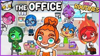  Emotion Chaos Inside Out Style in Avatar World | Rainbow Office!  Daily Routines