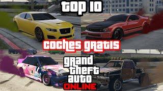 TOP 10 AUTOS GRATIS QUE PUEDES CONSEGUIR EN LA CALLE GTA ONLINE!