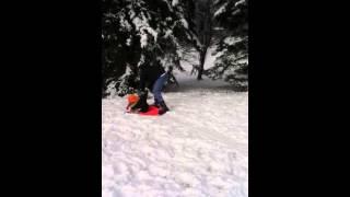 EJ Sled riding