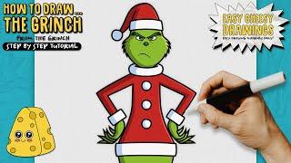 How to Draw THE GRINCH  (The Grinch) | Easy Step-By-Step Drawing Tutorial