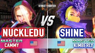 SF6  NUCKLEDU (Cammy) vs SHINE (Kimberly)  Street Fighter 6 High Level Gameplay