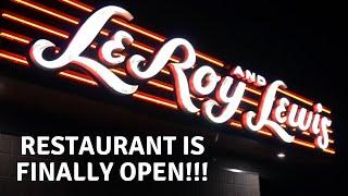 The LeRoy & Lewis Restaurant IS OPEN!!!! | Knox Ave BBQ