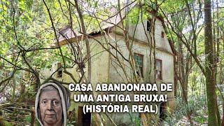 Casa abandonada de uma antiga bruxa escondida na floresta (história real)