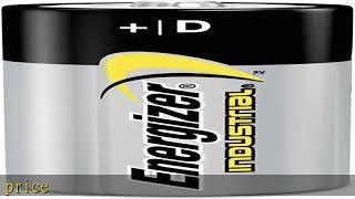 12pk Energizer D Industrial Battery Commercial Only