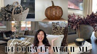 FALL DECORATE WITH ME | FALL DECORATING IDEAS | EP. 3