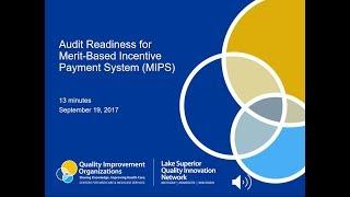 Audit Readiness for Merit-Based Incentive Payment System (MIPS)