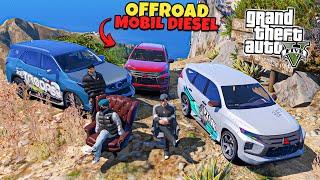 Offroad Mobil Pajero Cumi Darat Ke Gunung Tertinggi Di GTA 5 Roleplay