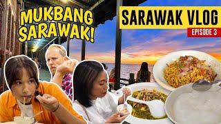 Reaksi orang Jerman makan Umai, Midin, Bihun Belacan? | SARAWAK VLOG EP3