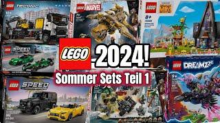 Man muss sich die Coolen raus picken: LEGO Neuheiten Sommer 2024 Bilder! | Teil 1/2