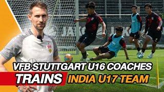 Must Watch: India U17 Football Team Training under VfB Stuttgart Coaches| Possession Drill, GK Drill