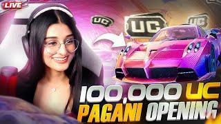 PAGANI CRATE OPENING || BGMI WITH PAYAL