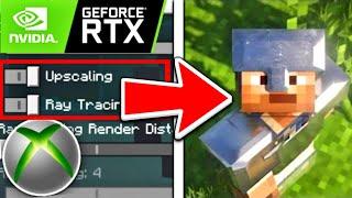 How To Turn On RTX Ray Tracing On Minecraft Xbox Series X / S!