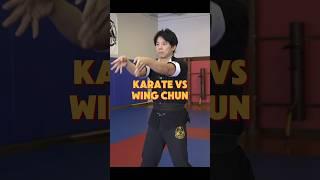 Karate vs Wing Chun #karate #wingchun #martialarts