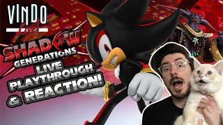 Shadow Generations - LIVE, BLIND PLAYTHROUGH! SPOILER WARNING! - Vindo Live! - #61