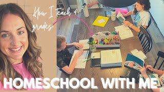 HOMESCHOOL WITH ME||A LIVE LOOK AT HOMESCHOOLING HIGH SCHOOL-ELEMENTARY