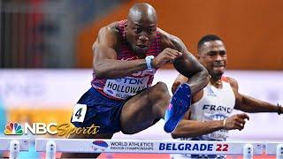 EIGHT YEARS unbeaten! Grant Holloway keeps 60m streak alive at world championships | NBC Sports