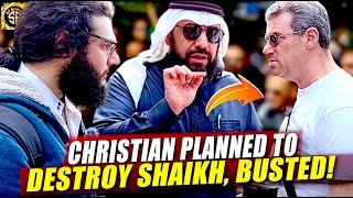 Christian Planned to DESTR0Y Shaikh, Busted! Speaker's corner