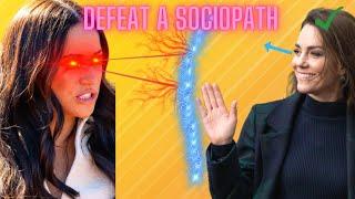 How To DEFEND Against A Sociopath #meghanmarkle #katemiddleton #sociopaths #practicalpsychology