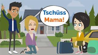 Lisa zieht zu Hause aus! | Deutsch lernen