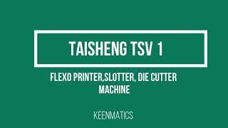 Automatic Flexo Printer, Slotter, Die Cutter for corrugated board machine | TSV 1 Taisheng | Sale