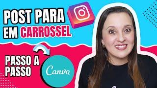 Como Criar POST para INSTAGRAM [Canva Tutorial Redes Sociais para NEGÓCIOS] - Por  Mafalda Melo