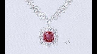 Ruby Necklace 紅寶石項鍊