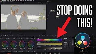 TOP 5 Color Grading Mistakes for 8 Bit Footage! | Davinci Resolve Tutorial