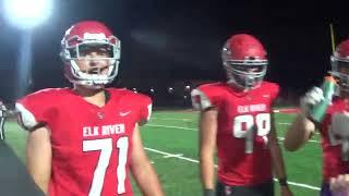 Elk River Football - Inside the Huddle vs Chanhassen