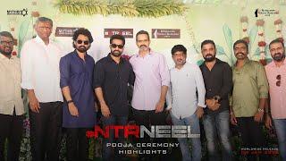 #NTRNEEL Pooja Ceremony | NTR | Prashanth Neel | Kalyan Ram | NTR Arts | Mythri Movie Makers