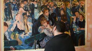 Reproduction of Renoir's "Dance at the Moulin de la Galette" by TOPofART Studio