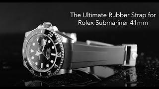 124060 Rolex Submariner 41mm Rubber Strap