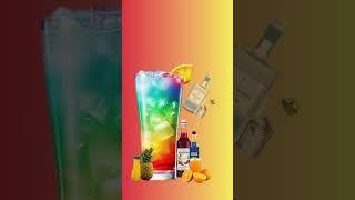 #RainbowParadise #ColorfulCocktail #TropicalDrinks #RefreshingVibes #CocktailLovers