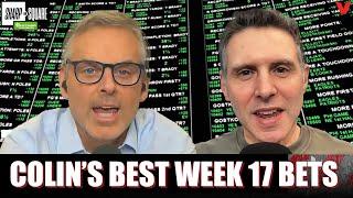 Colin Cowherd's NFL Week 17 bets for Broncos-Bengals, Cardinals-Rams, Jets-Bills | Sharp or Square