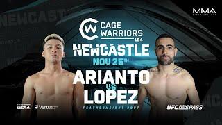 Julien Lopez vs. Rheza Arianto | FULL FIGHT | CW 164 Newcastle