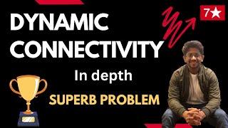 Dynamic Connectivity for Competitive Programming | DSU Rollback on Segment Tree | Vivek