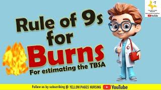 Rule of 9s for BURNS | Wallace Rule of Nines | Estimate TBSA using the Rule of Nines | For Adults