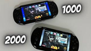 PS Vita 1000 VS PS Vita 2000 - Which one is better?