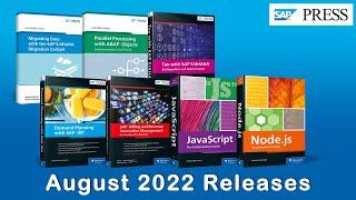 New SAP PRESS Books in August 2022: Learn Tax with SAP S/4HANA, SAP IBP, JavaScript, ABAP, and More