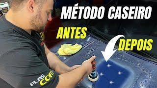 COMO RECUPERAR PINTURA QUEIMADA DE FORMA CASEIRA | RESTAURAR SEM MAQUINA | POLIMENTO COM FURADEIRA