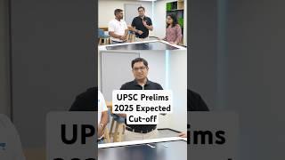 UPSC Prelims Expected Cut-off 2025 by Dr Mrunal Patel & Sudarshan Gurjar #upsc #upsccutoff