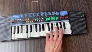 Working Casio SA-21 Tone Bank Electronic Keyboard