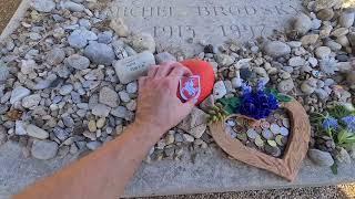 Paying tribute to Marc Chagall at cemetery in Saint-Paul-de-Vence