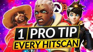 1 ABSOLUTELY INSANE TIP for EVERY DPS HERO - HITSCANS - Overwatch 2 Guide