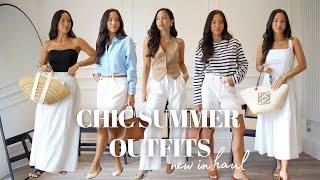 SUMMER NEW IN HAUL | CHIC AND CLASSIC SUMMER OUTFITS, SUMMER LOOKBOOK