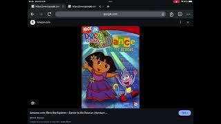 Happy Late 19th Anniversary to Dora the Explorer Dance to the Rescue (2005)