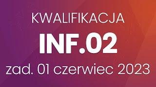 Kwalifikacja INF.02 - zadanie 01 - czerwiec 2023 - serwer Linux bez GUI - część praktyczna