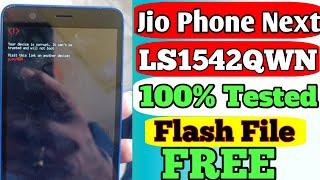 jio next your device is corrupted | jio ls1542qwn your device is corrupted | jio phone next flashing