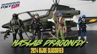 GIJOE Classified 2024 Haslab Dragonfly Review | Wildbill, Glenda, Nightforce Ripcord & Crazylegs