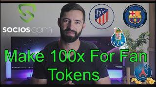 Fan Tokens Socios - Make 100x For Fan Tokens !! FULL REVIEW