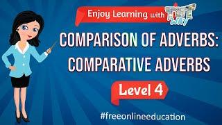 Comparison of Adverbs: Comparative Adverbs | English | Grade 3 & 4 | Tutway